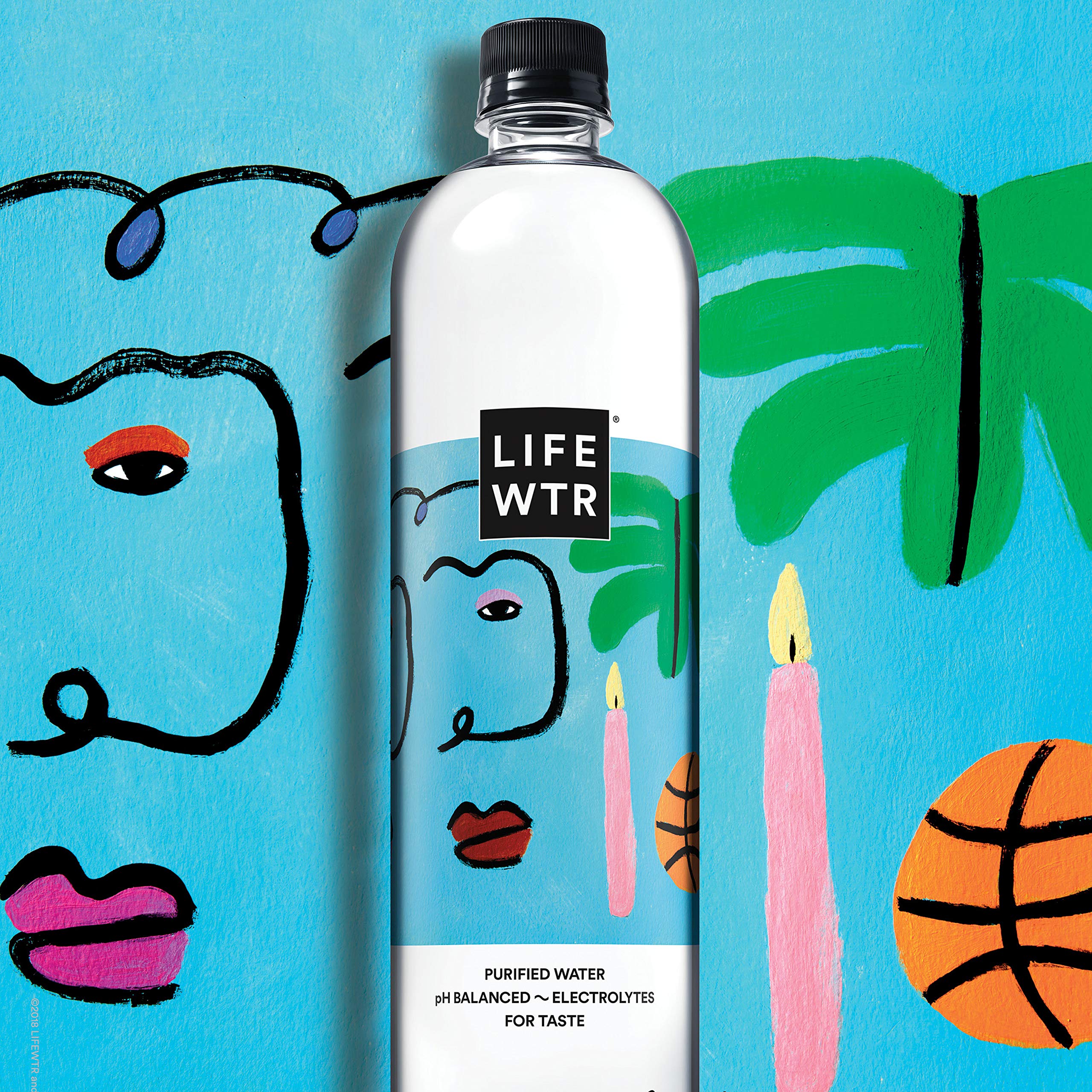 Amazon.com : LIFEWTR Premium Enhanced Water, 20 Oz Bottle, 20 Fl